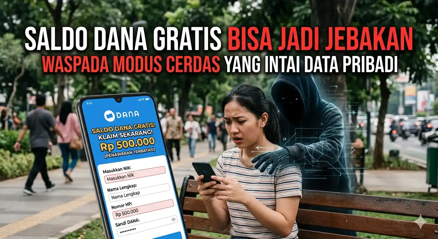 Saldo DANA Gratis Bisa Jadi Jebakan, Waspada Modus Cerdas yang Intai Data Pribadi